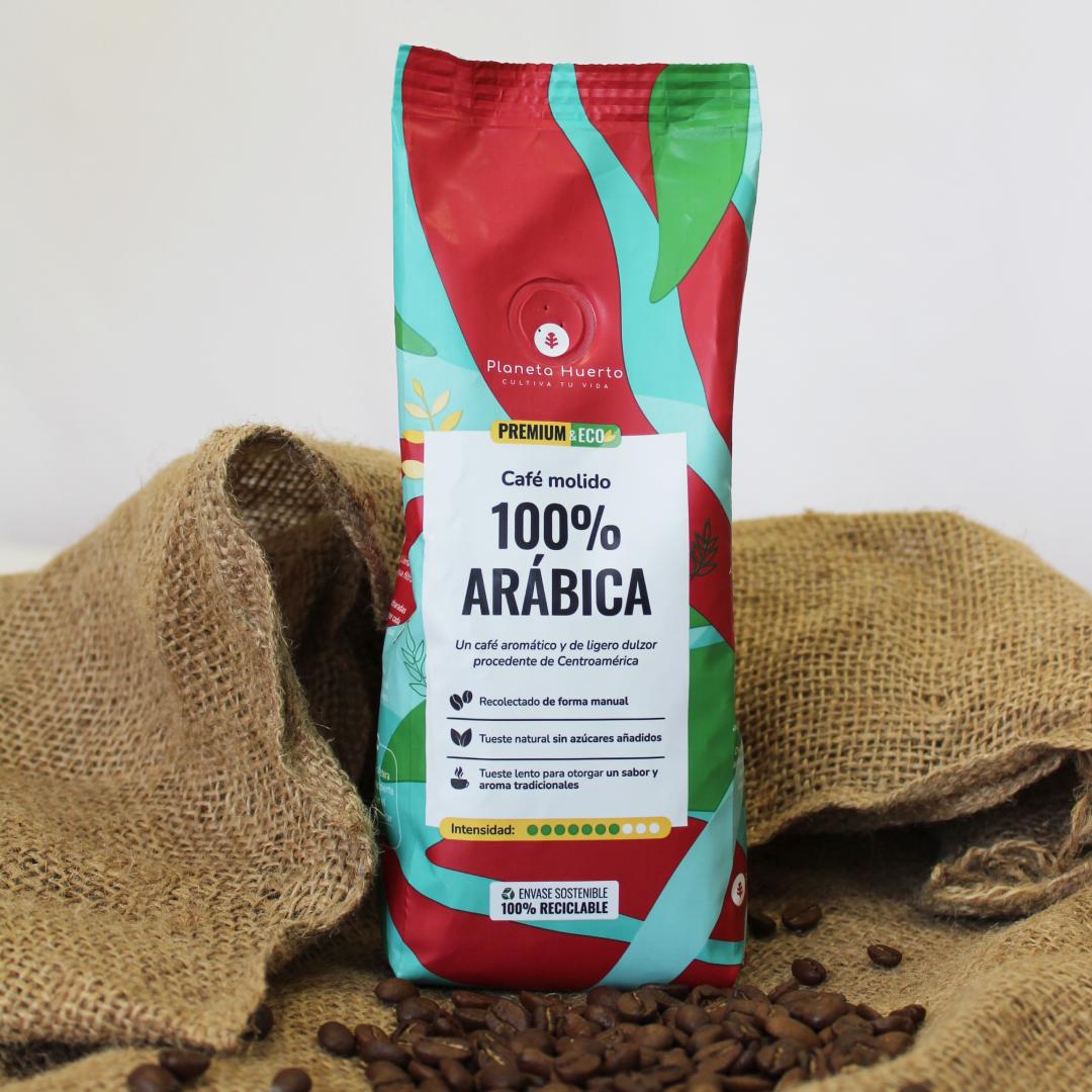 Pack 4xCafé molido Eco 100% Arábica Planeta Huerto 250 g