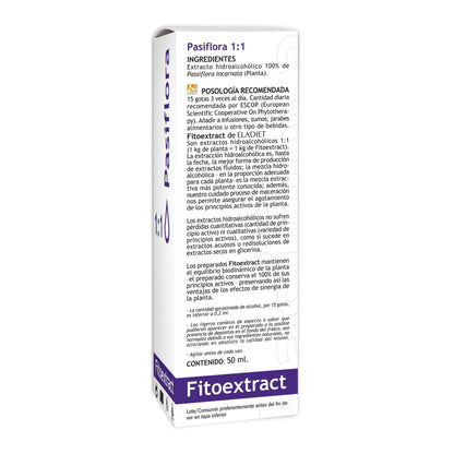 Fitoextract Pasiflora, 50 ml. Eladiet