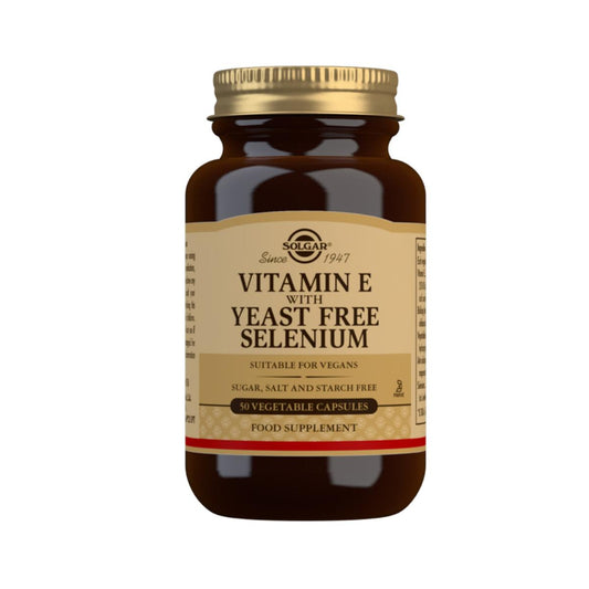 Vitamina E con Selenio, 50 cápsulas vegetales