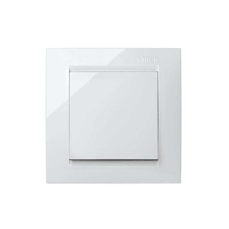 Simon 15 conmutador blanco