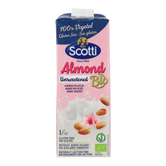 Bebida de Almendras sin azúcar BIO Scotti 1 L