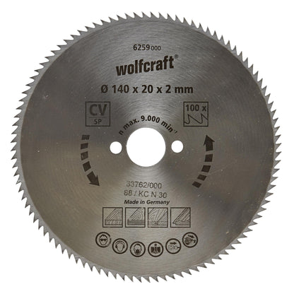 Discos de sierra circular cortes finos Wolfcraft