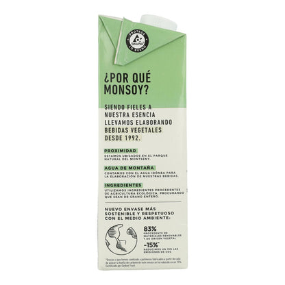 Bebida Soja BIO Monsoy 1L