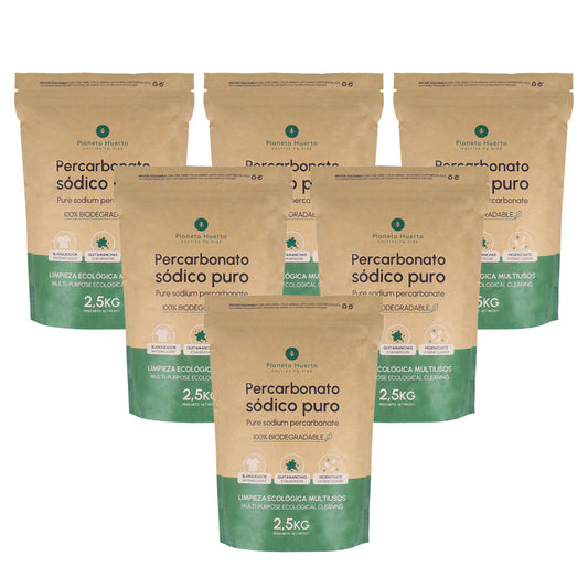 Pack 6xPercarbonato sódico Planeta Huerto 2,5 kg