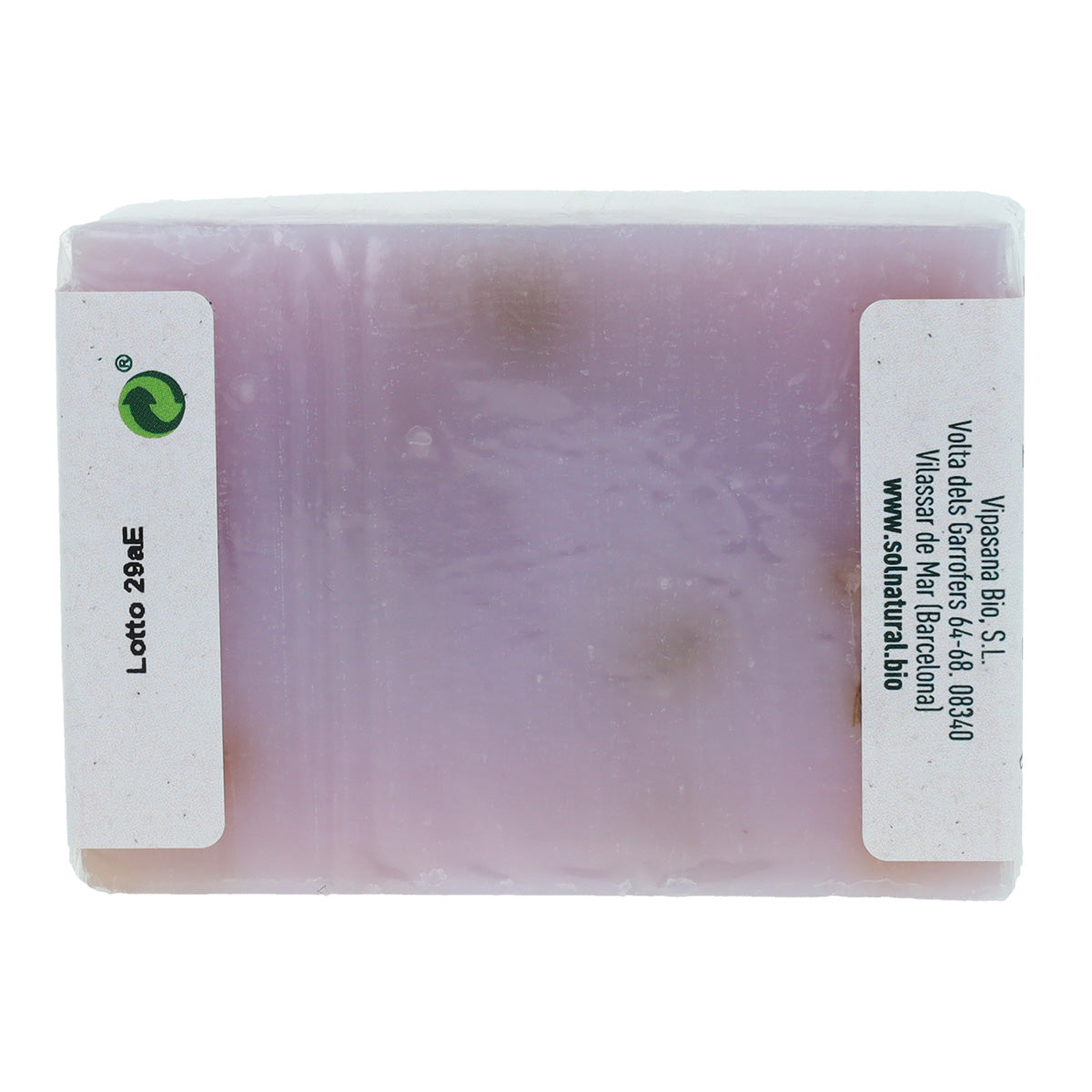 Jabón natural de lavanda Sol Natural 100 g