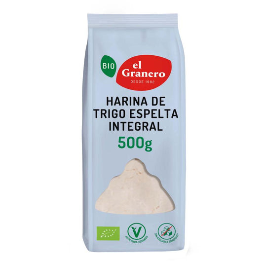 Harina de Trigo Espelta Integral El Granero 500g