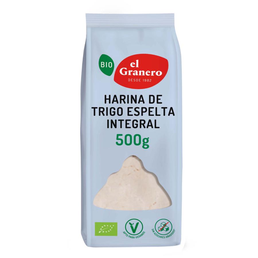 Harina de Trigo Espelta Integral Bio El Granero