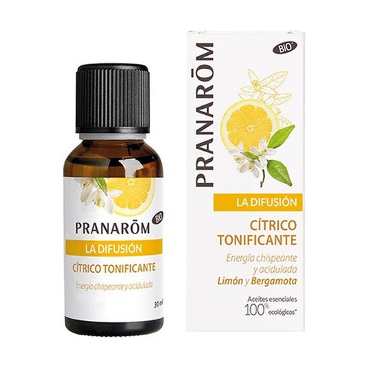 Aceite esencial Difusión Cítrico tonificante Pranarom 30 ml