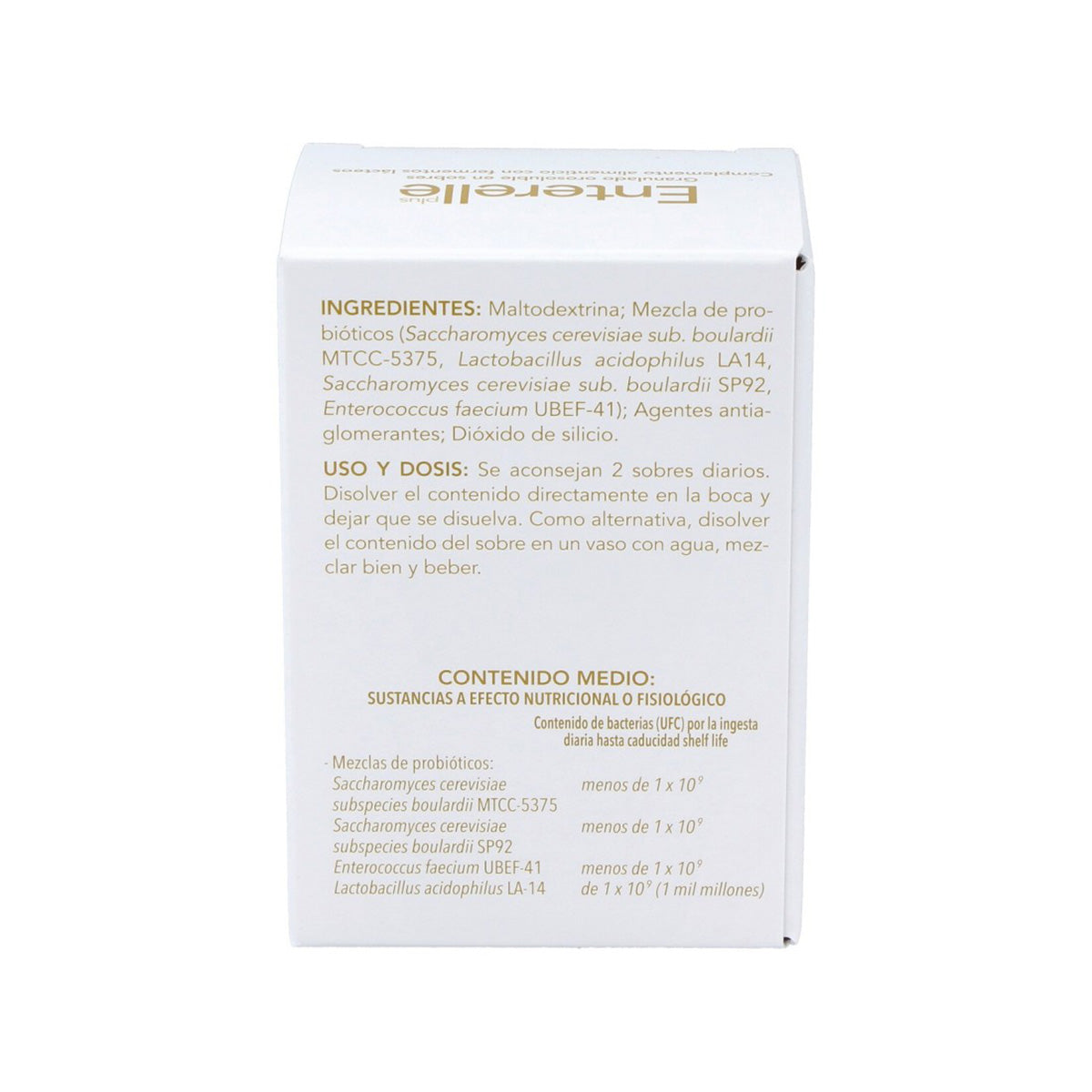 Enterelle plus probiótico Bromatech