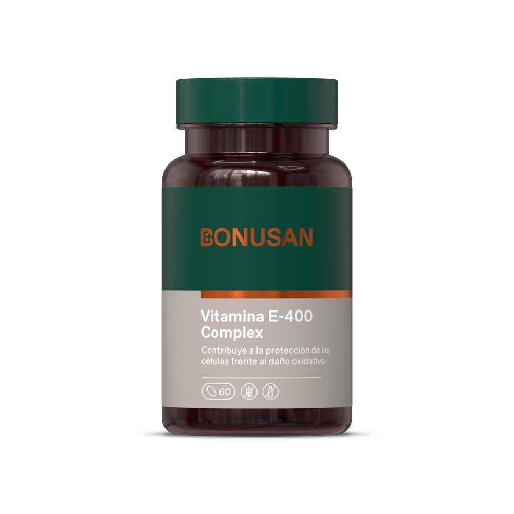 Complejo Vitamina E 400 60 Licaps Bonusan