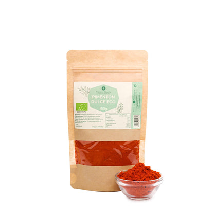 Pimentón dulce ECO Planeta Huerto 100 g tarro vidrio