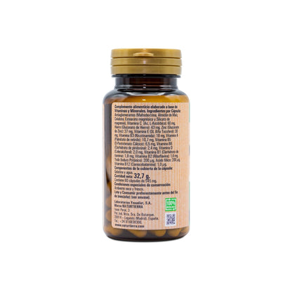 Complejo multivitamínico, 60 cápsulas. NaturTierra