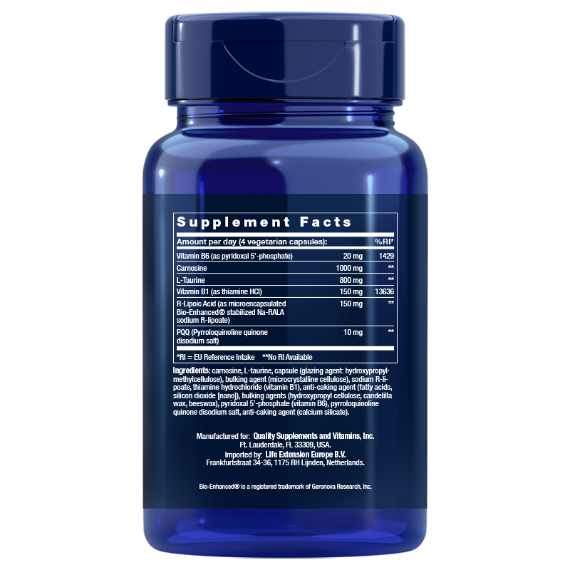 Mitochondrial Energy Optimizer, Life Extension 120 cápsulas