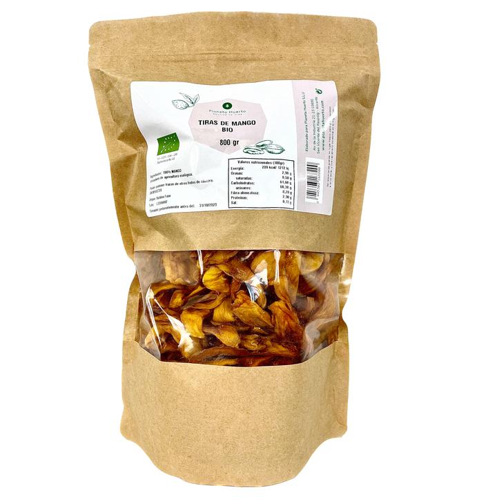Tiras de mango sin azúcar ECO Planeta Huerto 800 g