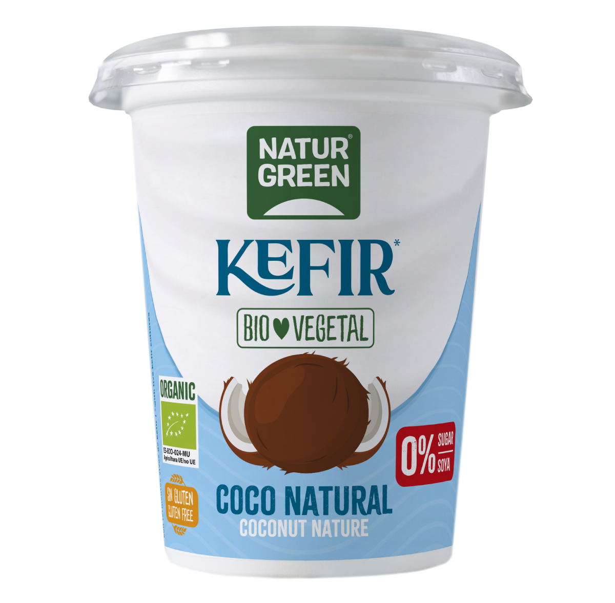 Kefir Bio Coco Natural NaturGreen 400 g