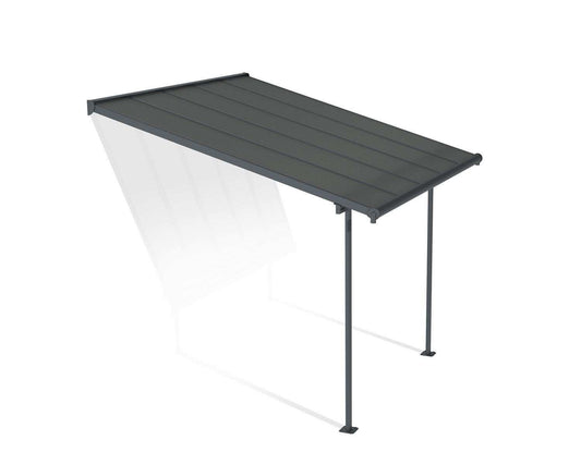 Pérgola adosada Capri 299x314 cm gris Canopia by Palram