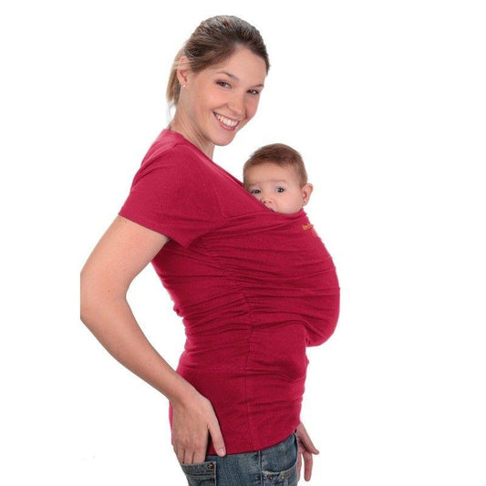 Camiseta Portabebés Roja Manga Corta Amarsupiel