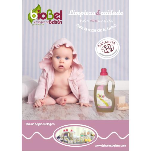 Jabón ropa de bebés y pieles sensibles Biobel