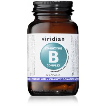 Co-Enzima B Complex Viridian, 30 cápsulas veganas