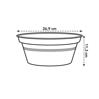 Bowl redondo Green Basics Elho Terra 33 cm