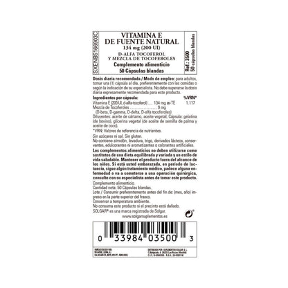 Vitamina E 200UI 134mg
