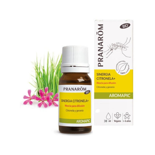 Sinergia Citronela + difusión bio (Eco), Pranarôm 30 ml