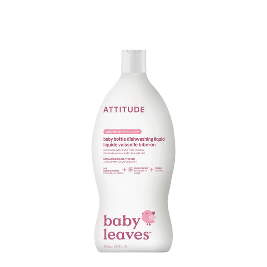 Lavavajillas eco sin perfume para pieles delicadas Attitude, 700 ml