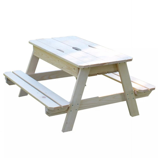 Mesa picnic infantil con arenero Soulet