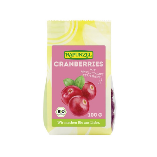 Arándano Rojo Cranberries Rapunzel 100g