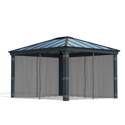Set Mosquietas para gazebo cenador Dallas 360x422 cm