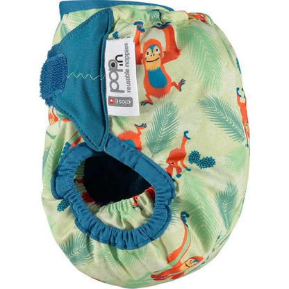 Pañal reutilizable bambú Pop-in velcro Orangutan Close Parent