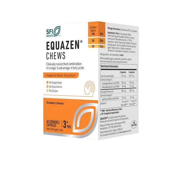Equazen Chews masticable Vitae 60 cápsulas