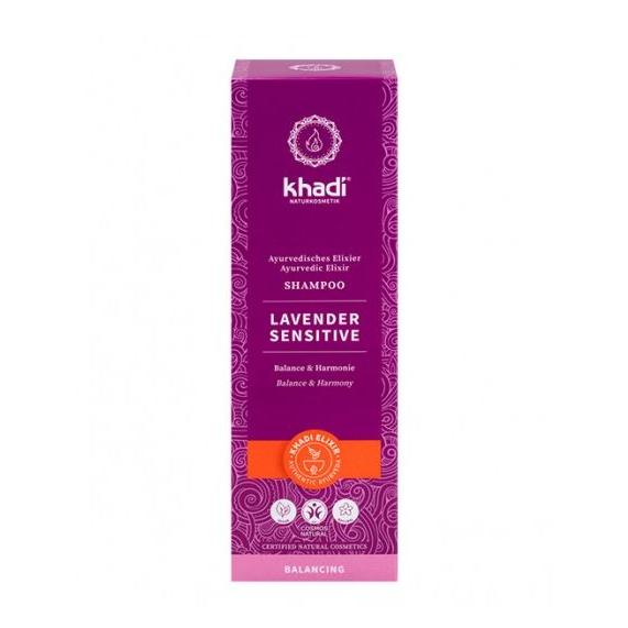 Champú de Lavanda Cabello Sensible Khadi 200 ml