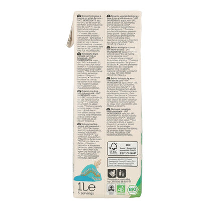 Bebida Vegetal de Arroz y Coco Bio sin gluten ECO Lima 1L
