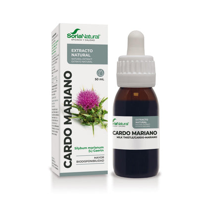 Pack 3x Extracto Cardo Mariano Soria Natural, 50 ml