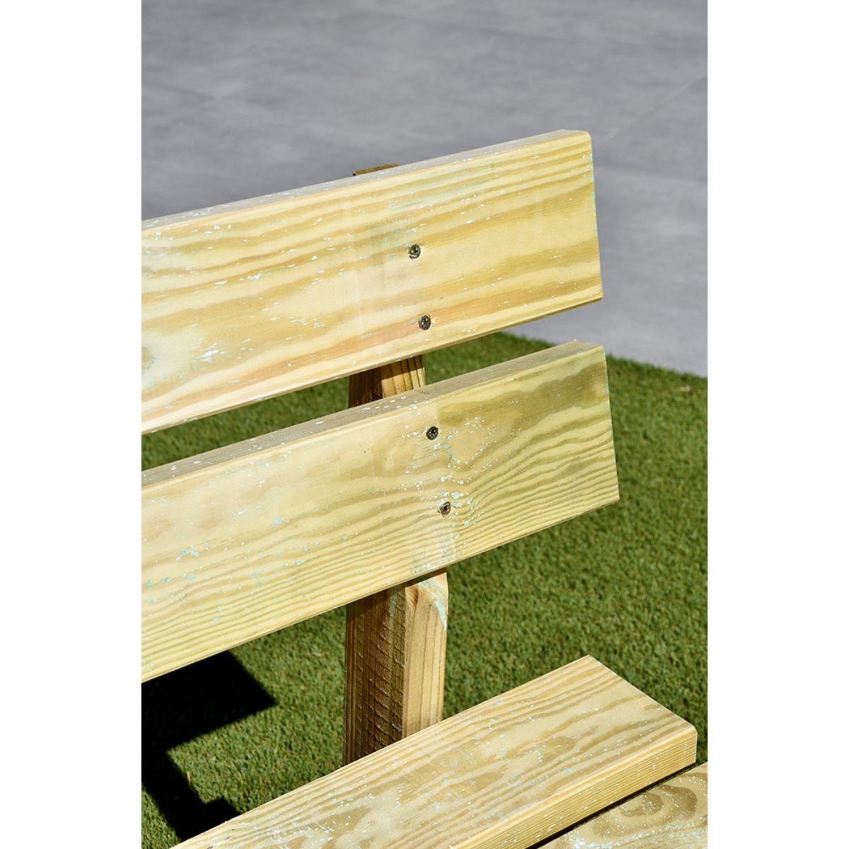 Banco de madera natural Faura
