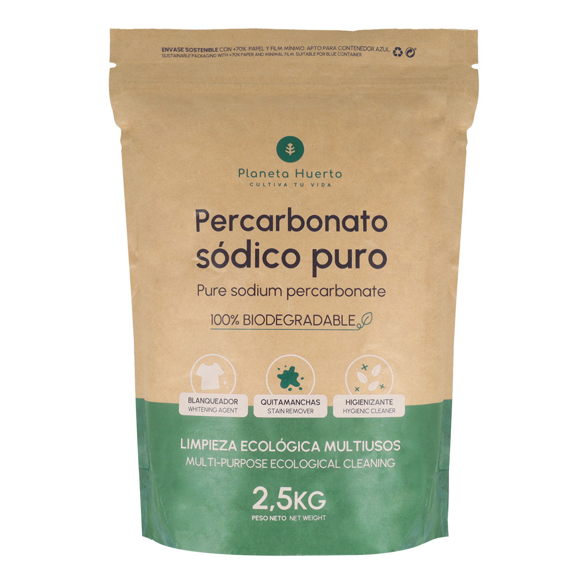 Pack 6xPercarbonato sódico Planeta Huerto 2,5 kg