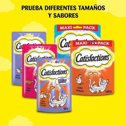 Catisfactions Premios con pollo para gatos 60 g