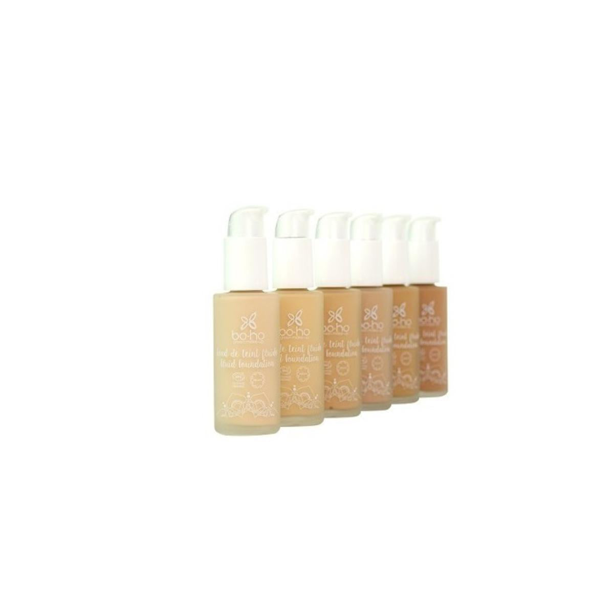 Base maquillaje fluida cristal 04 beige dore Boho
