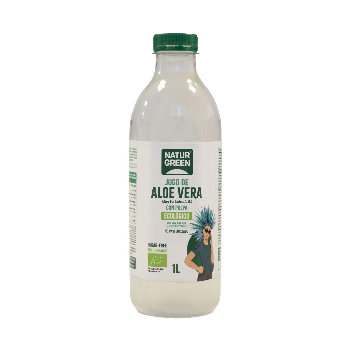 Pack x 12 Jugo de aloe vera con pulpa NaturGreen 1 L