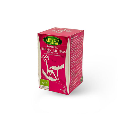 Tisana Bio Piernas Ligeras Artemis Bio 20 bolsitas