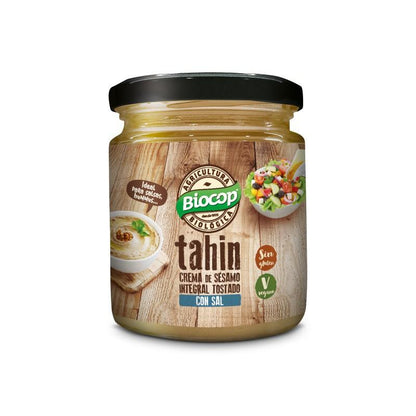 Tahin Integral Tostado con Sal Biocop 500g