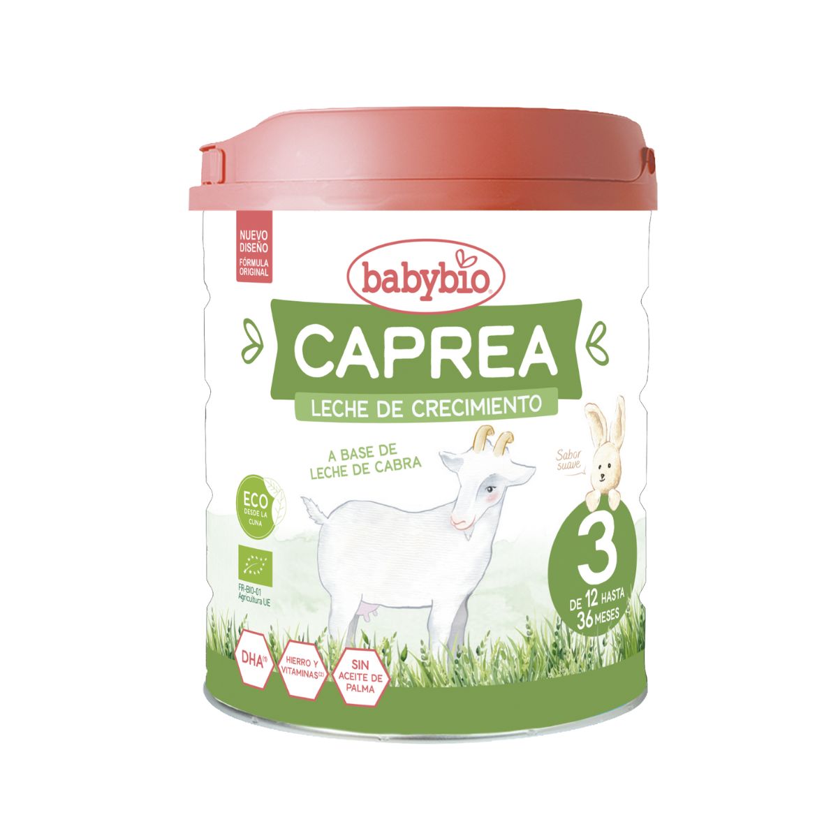 Pack 3 uds Leche cabra crecimiento Caprea 3 (12 meses a 3 años) 800 g