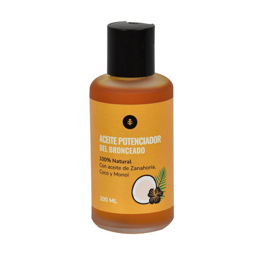 Aceite bronceado natural Planeta Huerto 100 ml