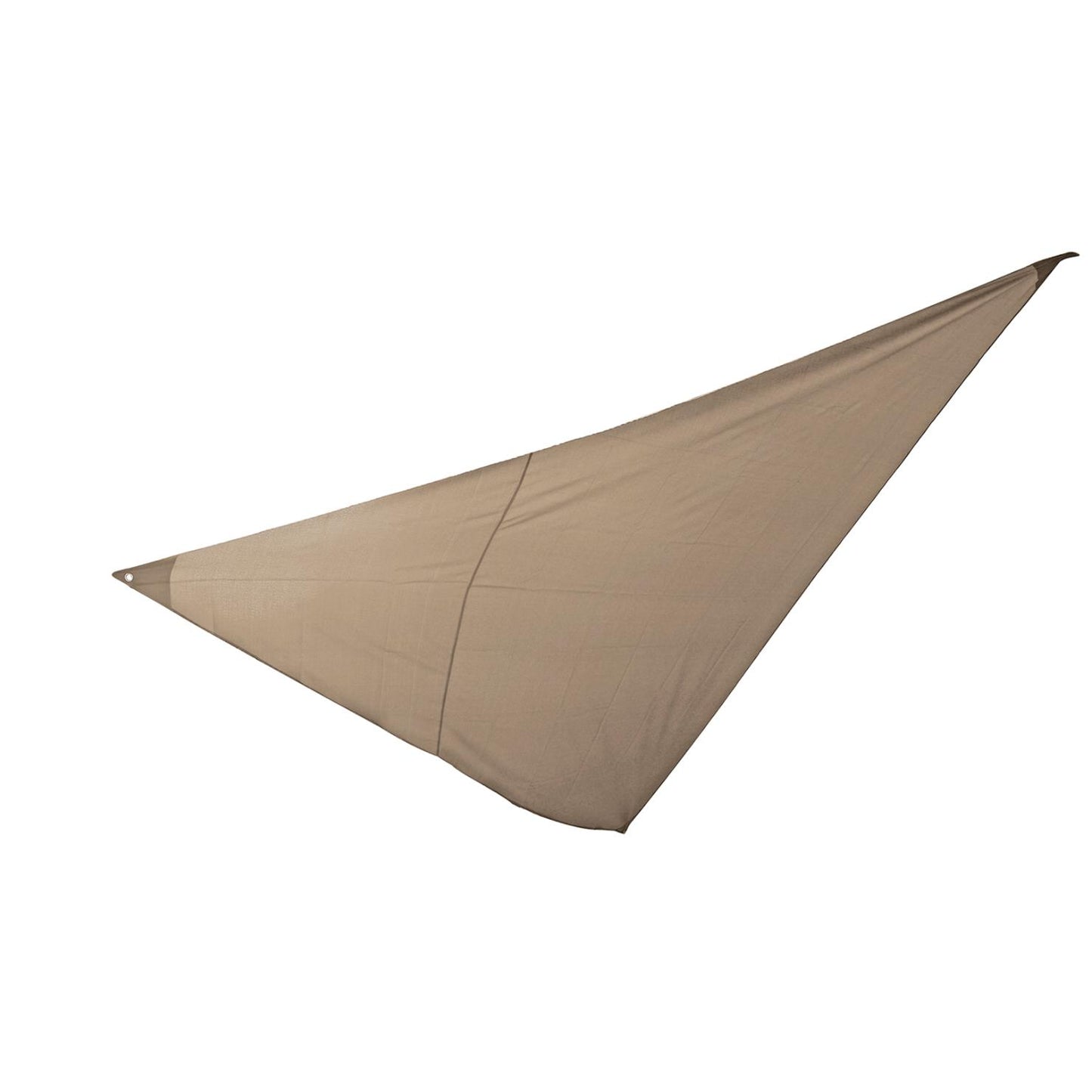 Toldo vela de sombreo triangular 5x5x5m Kb8 Beige