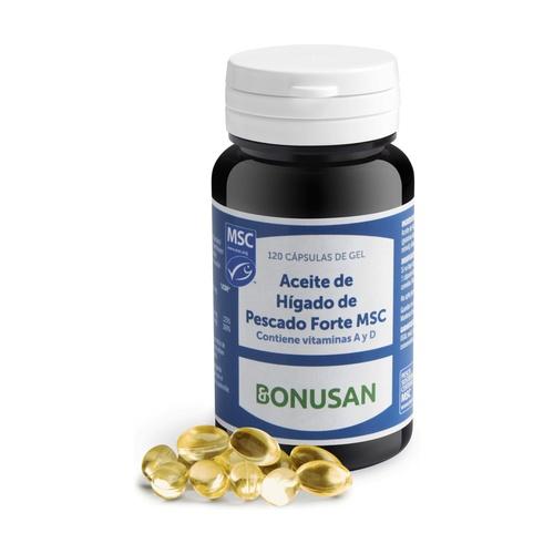 Aceite de Hígado de Pescado Forte Msc 120 Cap De G Bonusan