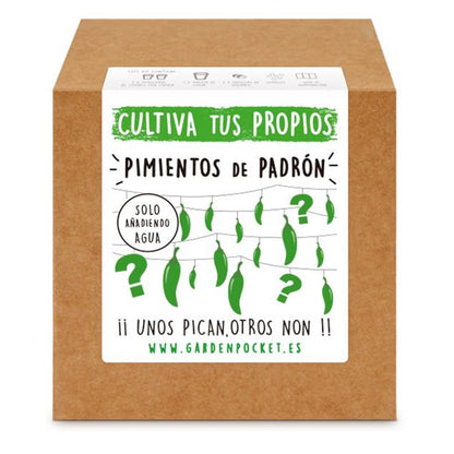 Brotes Pocket "pimientos De Padrón" Garden Pocket