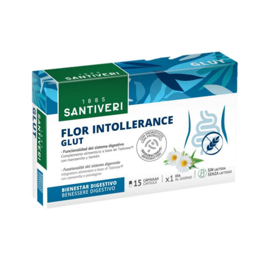 Flor intollerance glut Santiveri 15 cápsulas