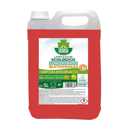 Limpiador quitagrasas ECO Trébol Verde