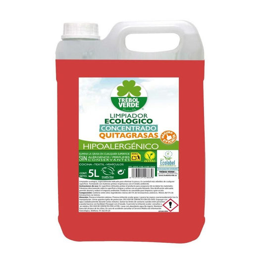 Limpiador quitagrasas ECO Trébol Verde